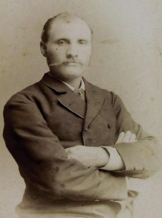 Johan Adrian Jacobsen fra 1885. Bildet er oppbevart på Risøya.